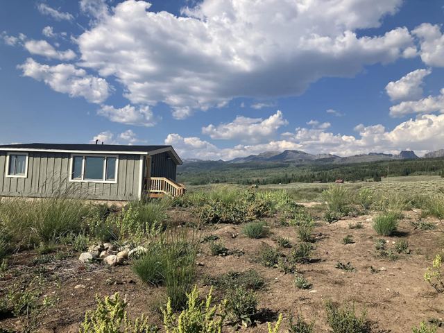 The cabin from the sage flat